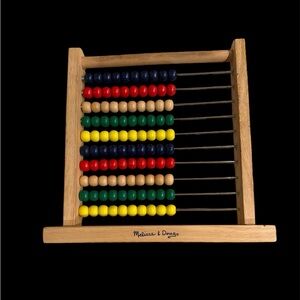 Melissa & Doug Colorful Wooden Abacus